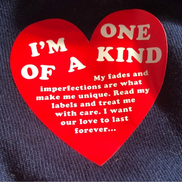 NWT Wildfox Blue Hoodie with Tie-Dye - Size XL - Picture 4 of 6